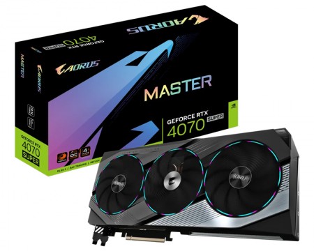 GIGABYTE nVidia RTX 4070 SUPER MASTER 12GB GV-N407SAORUS M-12GD