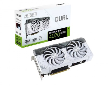 ASUS nVidia DUAL-RTX4070S-12G-WHITE