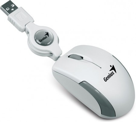 GENIUS Micro Traveler White 1200DPI 31010100104 ( 5751 )