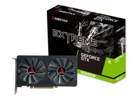 BIOSTAR GTX 1650  4GB GDDR6 128bit