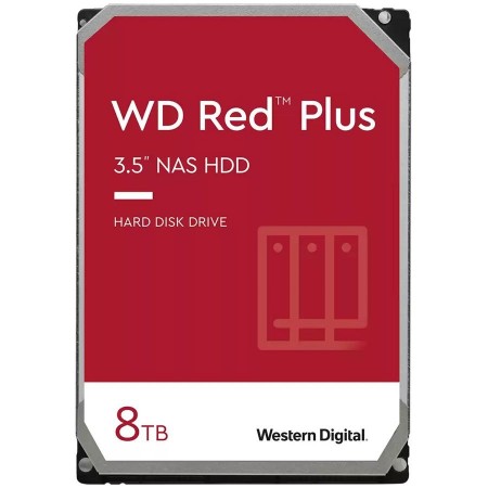 WD Red Plus 8TB CMR 3.5'' 256MB SATA WD80EFPX