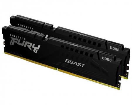 KINGSTON DIMM DDR5 32GB 2x16GB 6800MTs KF568C34BBEK2-32 FURY Beast Black EXPO