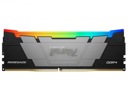 KINGSTON DIMM DDR4 16GB 2x8GB 4000MTs KF440C19RB2AK2/16 Fury Renegade RGB Black XMP