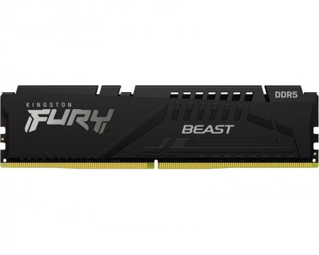 KINGSTON DIMM DDR5 16GB 6400MTs KF564C32BBE-16 FURY Beast Black EXPO