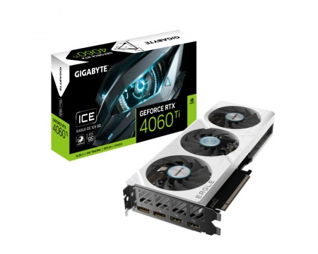 GIGABYTE nVidia RTX 4060 Ti EAGLE OC ICE GV-N406TEAGLEOC ICE-8GD