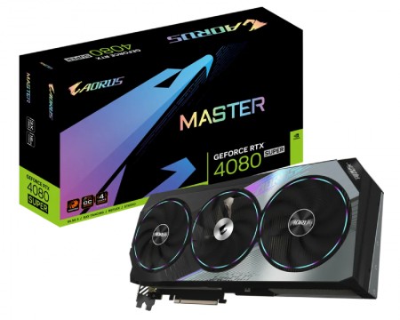 GIGABYTE nVidia RTX 4080 SUPER MASTER 16GB GV-N408SAORUS M-16GD