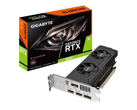 GIGABYTE nVidia RTX 3050 OC 6GB GV-N3050OC-6GL