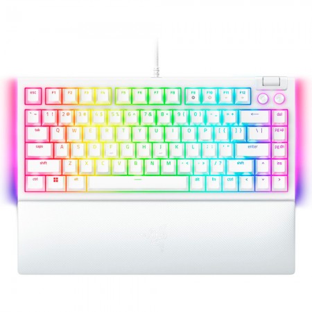 RAZER BlackWidow V4 75% Hot-swappable Mechanical Gaming White US RZ03-05001700-R3M1