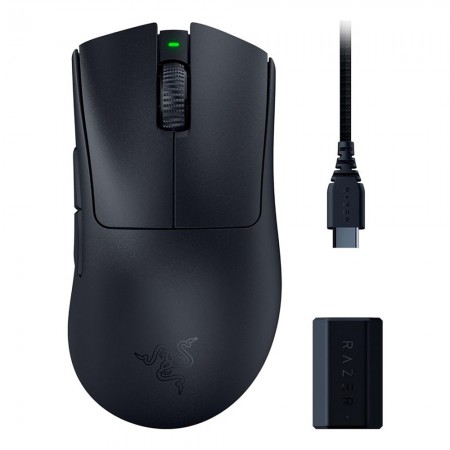 RAZER DeathAdder V3 Pro + HyperPolling Wireless Dongle Bundle RZ01-04630300-R3WL