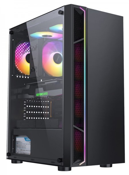 RAPTOR Vertos RGB Black Window (bez napajanja)