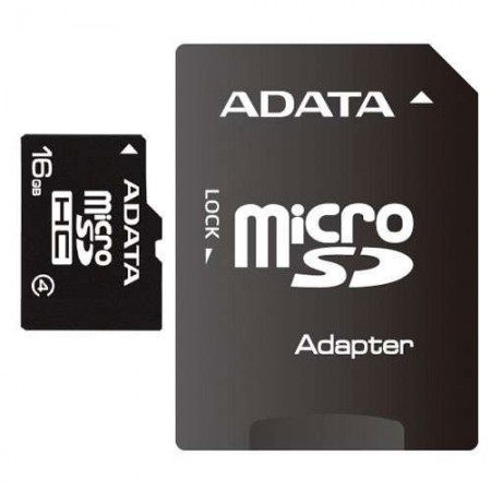 ADATA 16GB + SD adapter AUSDH16GCL4-RA1