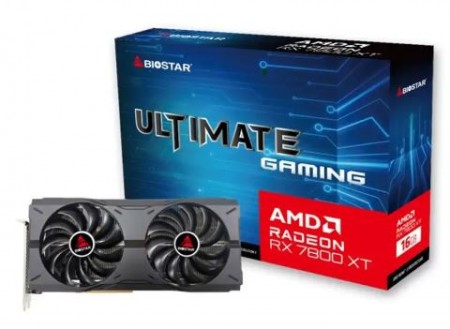 BIOSTAR RX-7800XT 16GB GDDR6 256bit VA7806XMP2