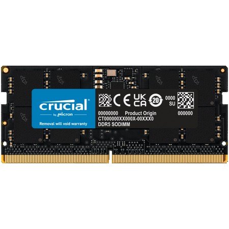 CRUCIAL 32GB DDR5 SODIMM CT32G52C42S5