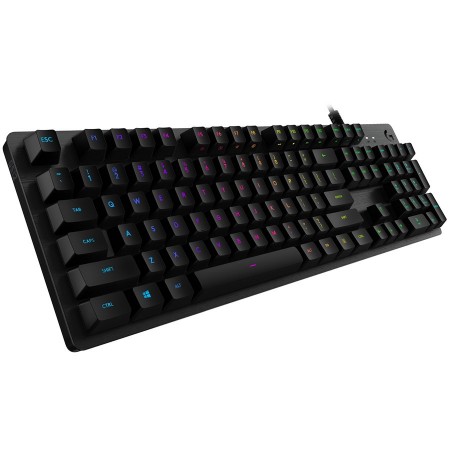 LOGITECH G512 CARBON LIGHTSYNC RGB Mechanical Gaming GX Brown switches CARBON US 920-009352