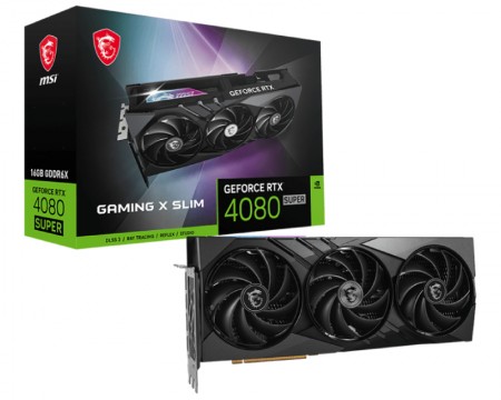 MSI nVidia RTX 4080 SUPER 16G GAMING X SLIM