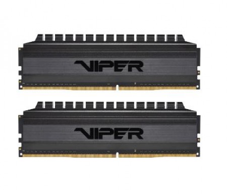 PATRIOT DDR4 16GB 2x8GB 3600MHz Viper 4 Blackout Series PVB416G360C8K