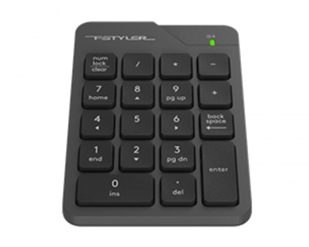 A4 TECH FGK21C FSTYLER 2.4G Wireless Numeric Keypad USB Type-C siva