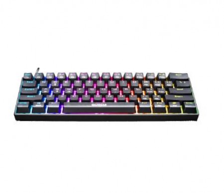 GAMDIAS Hermes E3 RGB mehanička crna red switch