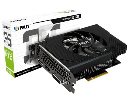 PALIT nVidia GeForce RTX 3050 8GB RTX3050 StormX