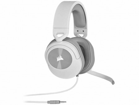 CORSAIR HS55 SURROUND žične bele CA-9011266-EU