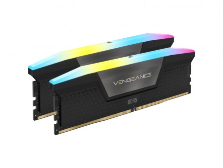 CORSAIR VENGEANCE 32GB (2x16GB) DDR5 5600MHz CL36 1.25V RGB CMH32GX5M2B5600C36K