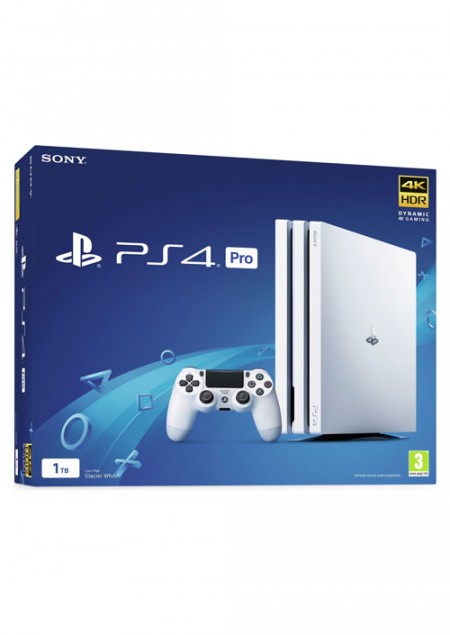 PlayStation PS4 1TB Pro-B White ( CUH-7116B B02Y ) 