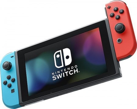 NINTENDO Switch Console Red and Blue Joy-Con ( 6345 )