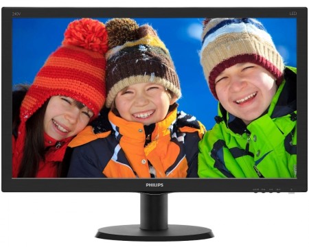 Monitor 23.8'' PHILIPS 240V5QDSB/00 V-line IPS FullHD LED