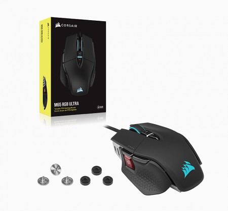 CORSAIR M65 ULTRA žični CH-9309411-EU2 RGB crna